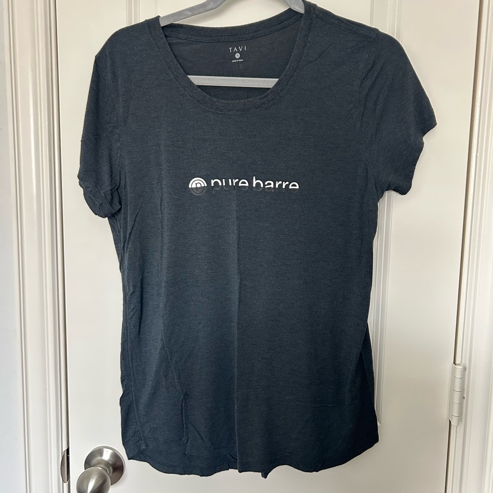 Women's Gray Pure Barre Top